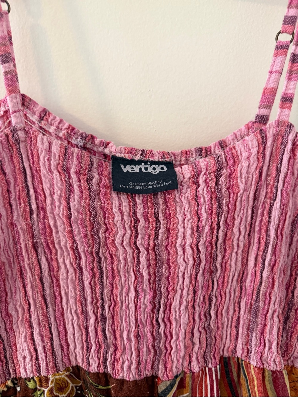 Vertigo Patchwork Boho Maxi Dress - Picture 2 of 4